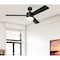 Westinghouse Alta Vista 52" 3-Blade Matte Black Indoor Ceiling Fan w/Dimmable LED 7205900 - alternate 6